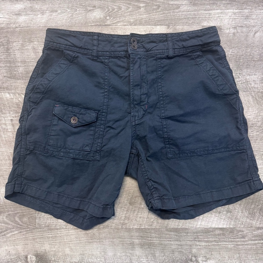 Anthropologie The Wanderer Cargo Utility Shorts Gray/Black Womens Sz. 28